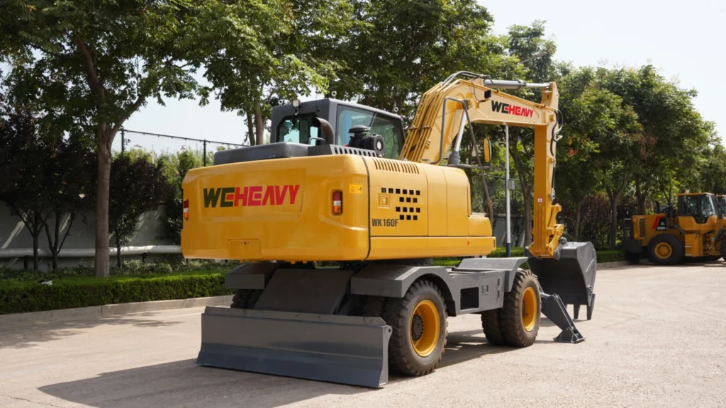 Колесный экскаватор Weheavy WK160F — изображение 5